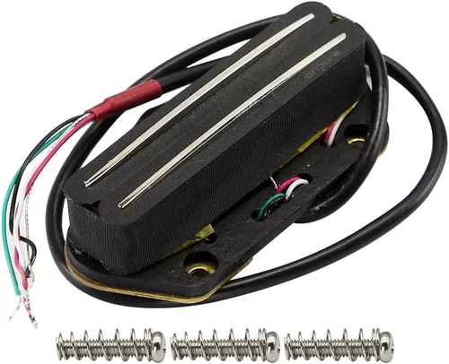 OriPure Alnico 5 Pastillas Humbucker de doble carril caliente TL Pastilla puente 13.6K Fit TL estilo guitarra eléctrica parte Doble riel 13.6K