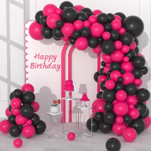 Miniatura 9 de Kit de arco de guirnalda de globos rojos y blancos, 122 globos blancos y rojos, globos de fiesta rojos y blancos para mujeres, cumpleaños, boda