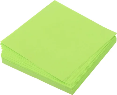 Miniatura 99 de MECCANIXITY 100 hojas de papel de origami de doble cara de 8 x 8 pulgadas (7.9 x 7.9 in), hoja cuadrada para proyectos de manualidades, Pasto verde