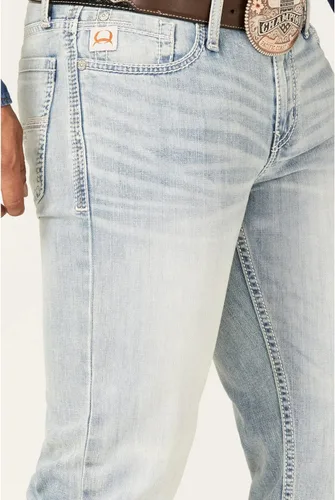 Miniatura 2 de Cinch Men's Ian Light Stonewash Performance Stretch Slim Bootcut Jeans - Mb54536001