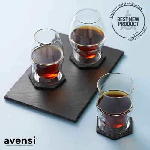 Miniatura 8 de AVENSI Solo VIDA - Cristalería para mejorar el café, juego de vidrio individual en embalaje completo