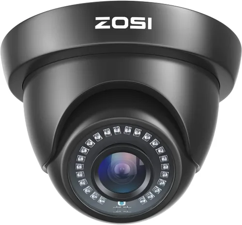 ZOSI 2.0MP HD 1080p 1920TVL cámara de seguridad, 4 en 1 HD TVI/CVI/AHD/CVBS cámara CCTV, visión nocturna de 80 pies, interior al aire libre, carcasa