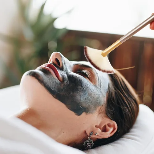 Miniatura 2 de Amaxiu Cepillos de ventilador para tratamientos faciales, ultra delgados y suaves cepillos aplicadores de ventilador facial, cepillo profesional