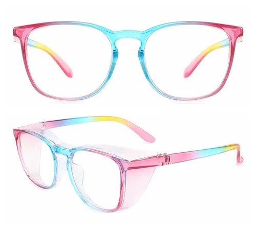 Miniatura 20 de Alsenor Gafas de seguridad antiniebla, gafas protectoras con bloqueo de luz azul, antipolvo, protección UV, para hombres y mujeres (jade)