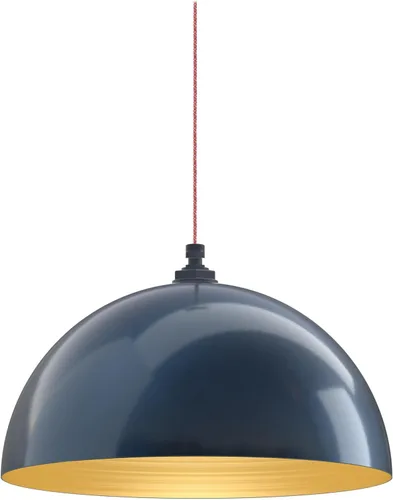 Miniatura 19 de Steel Lighting Co. Brentwood - Lámpara colgante Montada en el techo Domo redondo de 14 pulgadas Estilo moderno contemporáneo de granja