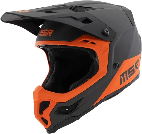 Miniatura 12 de MSR Casco de motocross hexagonal de carbono, motocross con MIPS