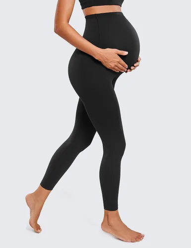 Miniatura 4 de CRZ YOGA Butterluxe - Leggings de maternidad sobre el vientre de 25 pulgadas, pantalones suaves para entrenamiento, yoga y embarazo