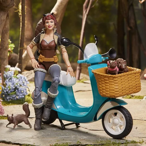 Miniatura 3 de Marvel Leyendas Chica Ardilla en Scooter