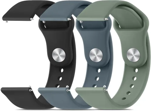 Meliya Compatible con correas de reloj inteligente Veryfit, bandas de silicona de 0.866 pulgadas para Veryfit IDW13 IDW16 IDW19 IDW26 IDW28