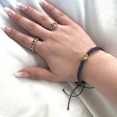 Miniatura 2 de Bracelets for Women A-Z Charm Bracelet for Dainty Christmas Birthday Gifts for Teen Girls Valentine's Day Gift for Her