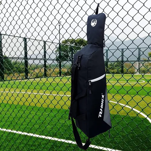 Miniatura 7 de PHINIX Bolsa de mano para béisbol T Ball - Sostiene bate, casco y guante Negro- gris