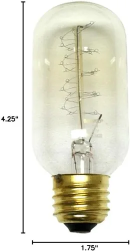 Miniatura 2 de Satco Bombilla mediana S2416 en acabado ligero, 4.25 pulgadas