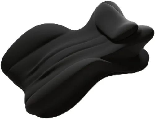 Almohada de cuña para dormir, leer relajante, almohada ergonómica propensa de espuma viscoelástica para aliviar el dolor de espalda y cuello, uso