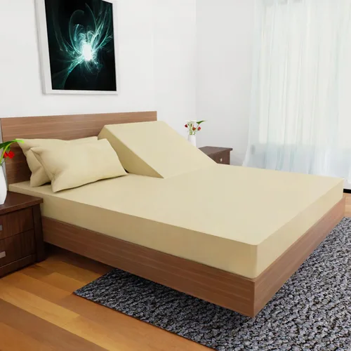 Miniatura 62 de Top Split King - Juego de sábanas para cama ajustable, 4 piezas con bolsillos profundos, sábanas de microfibra de doble cepillado, sábana bajera