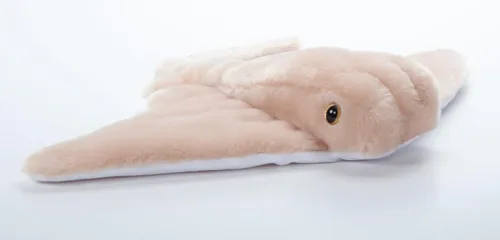 Miniatura 4 de The Petting Zoo Cownose Ray - Peluche de peluche, regalos para niños, animales marinos Wild Onez, juguete de peluche de rayas de 24 pulgadas