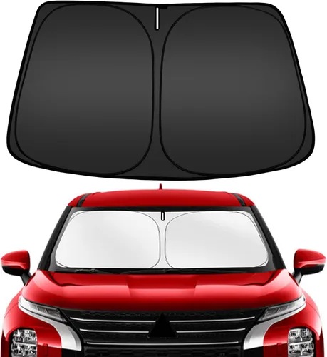 Miniatura 26 de ARISMOTOR - Parasol plegable para parabrisas para Honda Civic 11.ª generación 2022-2025 2026, protector de visera de sol personalizado para ventana