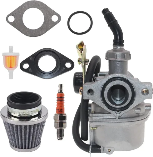 Carburador PZ19 Compatible con TaoTao Chino 125cc 110cc 90cc 70cc 50cc de 4 Tiempos para ATV Go Kart Pit Dirt Bike Quad Ensamblaje