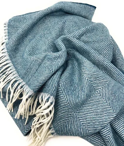 Miniatura 7 de Alpaca Home Manta Dynasty 100% pura lana de alpaca bebé • Hipoalergénica, suave y acogedora • De origen ético Más suave y cálida que la lana