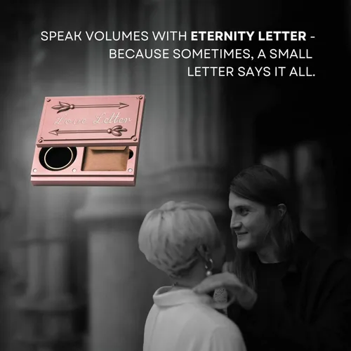 Miniatura 2 de E ETERNITY LETTER Caja de recuerdos de boda para recién casados y parejas, caja de recuerdos de boda, caja de almacenamiento con tapa de Keep Sake