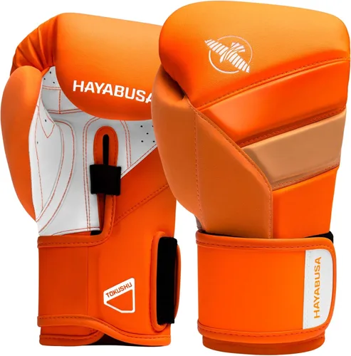 Miniatura 8 de Hayabusa T3 - Guantes de boxeo para hombre y mujer, protección de muñeca y nudillos, cierre de velcro doble X, soporte de muñeca con férulas