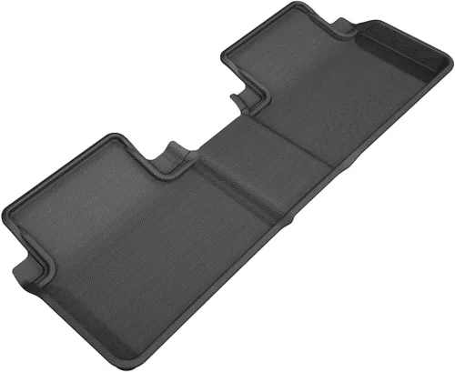 3D MAXpider BMW I3 2014-2019 - Alfombrillas para automóvil para todo tipo de clima, serie Kagu (segunda fila, negro) (L1BM09421509)