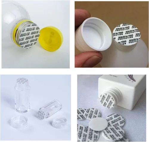 Miniatura 4 de Sellos sensibles a la presión, forros de tapas, sello de botella, sellado de seguridad de espuma resistente a manipulaciones, junta impermeable