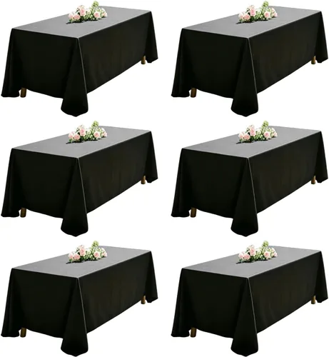 Miniatura 17 de WIGENIUS Mantel rectangular negro