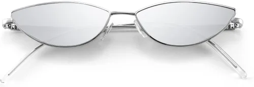 Miniatura 16 de FEISEDY Gafas de sol de diseñador de moda Retro pequeños pétalos forma arco templo diseño B2298