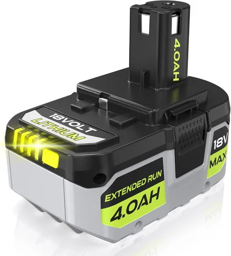 Nuevo P108 4AH Repuesto para Ryobi 18V ONE + batería P108 P102 P103 P104 P105 P107 P109 P122 compatible con todas las herramientas inalámbricas
