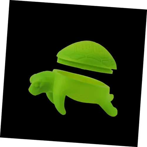 Miniatura 2 de SHOWERORO Colador de malla fina Colador de silicona de té de silicona Infusor de té animal lindo Infusor de té animal Filtro de té