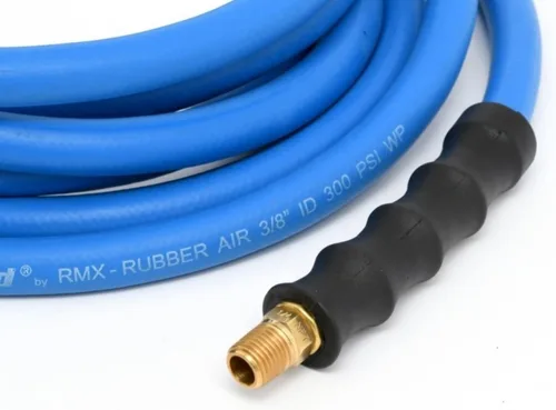 Miniatura 3 de BLUBIRD BB3810 - Manguera de aire de goma de 3/8 pulgadas x 10 pies, 100% goma, más ligera, más fuerte, más flexible, 300 PSI, 50F a 190F grados