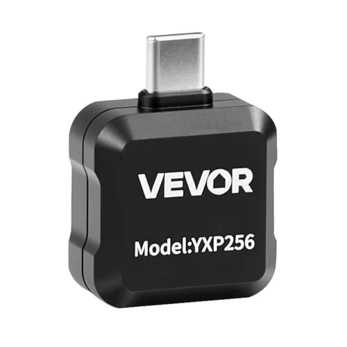 Miniatura 9 de VEVOR Cámara de imágenes térmicas para Android, 512 x 384 TISR Super Resolución, cámara térmica infrarroja con frecuencia de actualización de 25 HZ