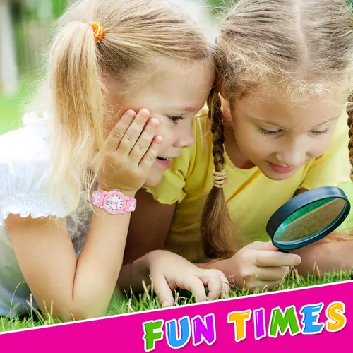 Miniatura 6 de Kids Watch Ages 3-8, 3D Lovely Cartoon Watch for Girls - Best Gifts