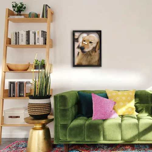 Miniatura 2 de Impresiones de lienzo personalizadas enmarcadas con tus fotos, impresión personalizada de foto a lienzo, regalos para parejas, amigos, familia, Negro