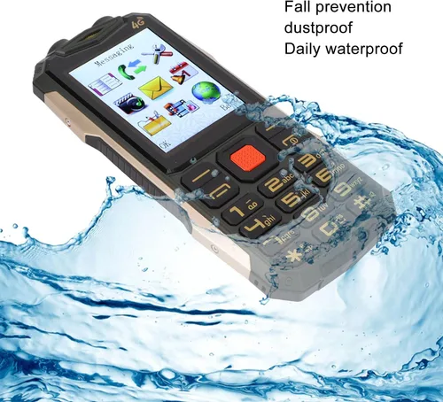 Miniatura 8 de Yunseity Teléfono celular desbloqueado para personas mayores, pantalla clara, botones grandes, volumen, fácil teléfono móvil, compatible con SOS