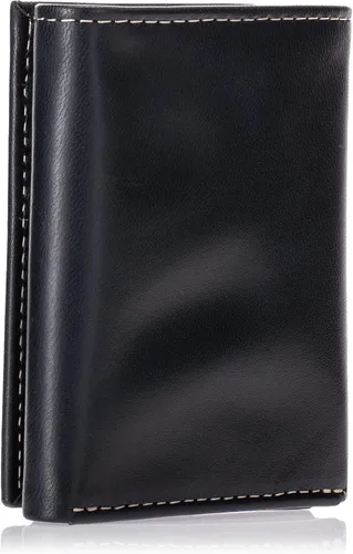 Miniatura 2 de Timberland Mens Leather Trifold Wallet with Id Window