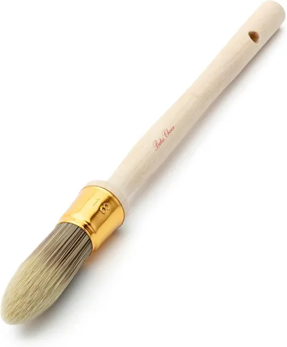 Miniatura 22 de Bates - Brocha para recortar, 0.75 pulgadas, pincel pequeño, pinceles de recorte, pinceles de pintura para paredes, rojo y negro Rojo-Negro