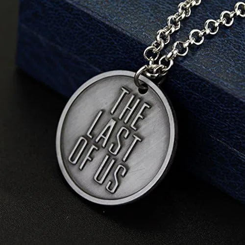 Miniatura 4 de SONGCHANGJEWELRY Last Of Us Necklace Look For The Light Trophie Cosplay Pendant Necklace Christmas Gifts for Men Teens Fan