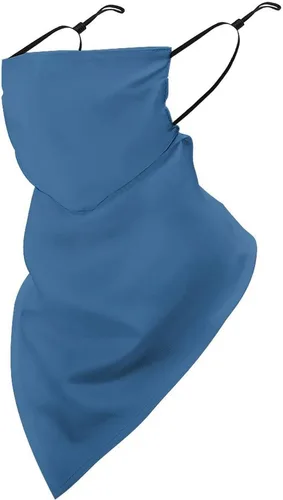 Miniatura 25 de Bufanda triangular reutilizable con cinta elástica para las orejas, protección solar UV