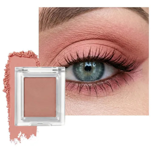 Miniatura 17 de Sombra de ojos mate individual, Sombra de ojos blanco hueso, Polvo ligero ultrafino, Sombra de ojos con base de imprimación iluminadora, Alto