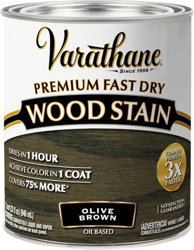 Miniatura 36 de Varathane Premium - Colorante de madera de secado rápido, cuarto de galón, roble primaveral color fantasía (Spring Oak)