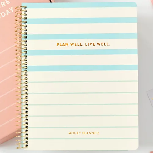 Miniatura 11 de PPP Work Planner 2026-2027 12-Month Weekly Calendar (Start Monday) Vertical Weekly Layout Monthly Review Pages Budgeting & Goal Tracker