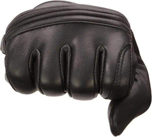 Miniatura 4 de Milwaukee Leather Guante de piel de vaca para hombre MG7535 con dedos flexibles, palma de gel