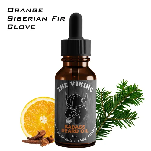 Miniatura 2 de Aceite para Barba Badass Beard Care para Hombres - El Aroma Vikingo, 1 onza - Ingredientes Totalmente Naturales, Mantiene la Barba y el Bigote