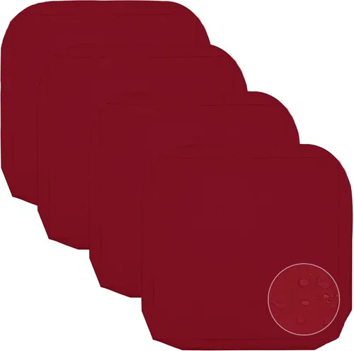 Miniatura 46 de Sqodok - Fundas para cojines de patio de 18 x 18, fundas impermeables para cojines de exterior de repuesto, 2 unidades, fundas para asientos