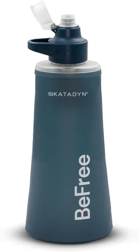 Miniatura 11 de Katadyn BeFree - Botella de filtro de agua plegable ultraligera de 1.0L para senderismo, camping, mochilero negro (New Model - Black)
