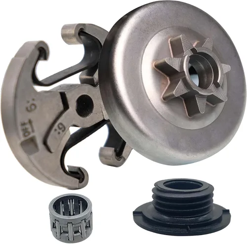 Embrague de piñón 0 .375 7T para Husqvarna 455, 455 Rancher, 460, 460 Motosierra Rancher 537110503 y 537291604