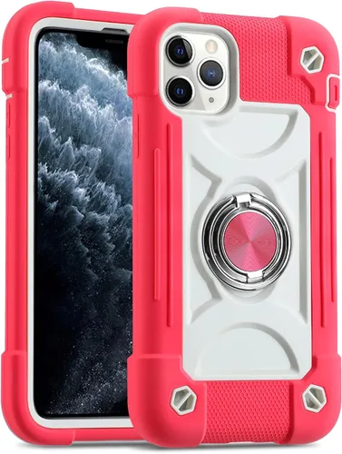 Miniatura 106 de MARKILL Funda compatible con iPhone Air de 6.5 pulgadas 2025 con soporte de anillo giratorio de 360 grados, protección contra caídas de grado