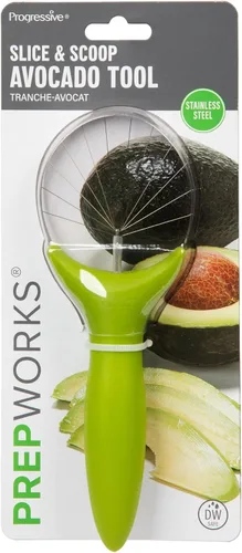 Miniatura 4 de PrepWorks Cortador de aguacate: herramienta 3 en 1 para rebanar, picar y recoger aguacates