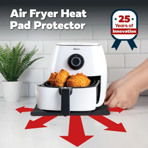 Miniatura 2 de Cooks Innovations Paquete de 2 tapetes deslizantes resistentes al calor para encimera, almohadilla térmica de 15 x 18 pulgadas para freidora
